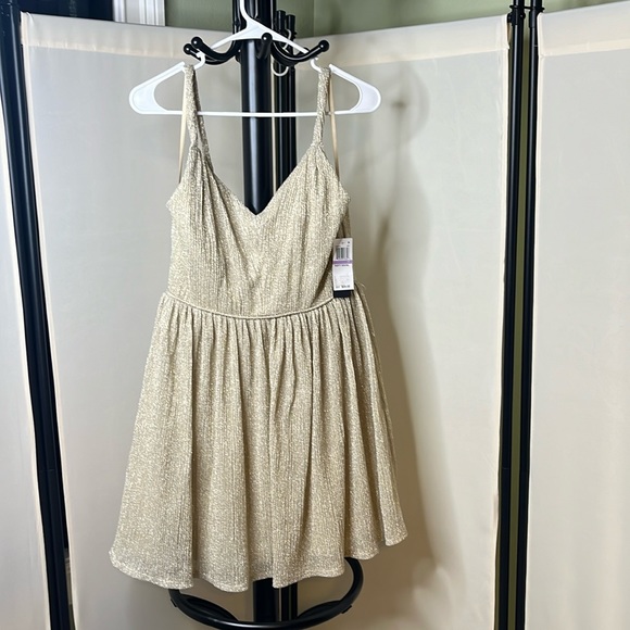 city studios juniors' metallic fit & flare dress City Studio | Dresses | City Studio Juniors Metallic Pleated Fit Flare Dress Size 1